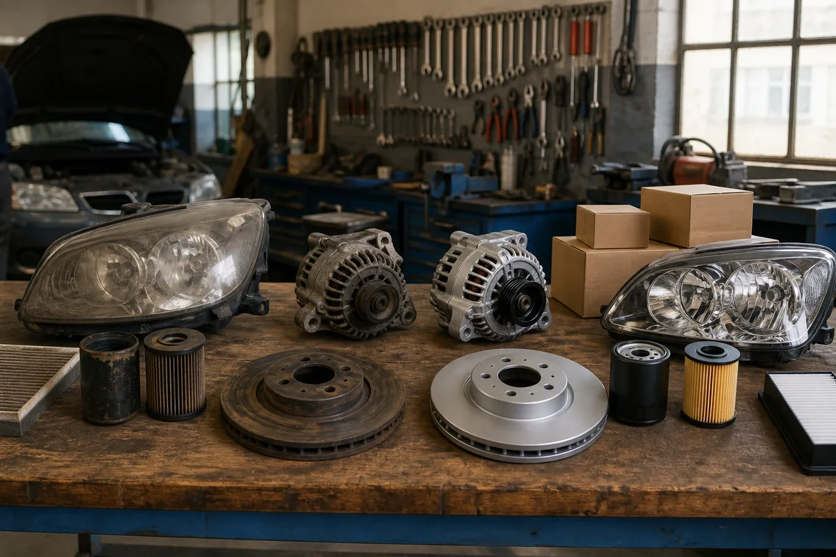 Pièces auto d'occasion ou neuves : que choisir