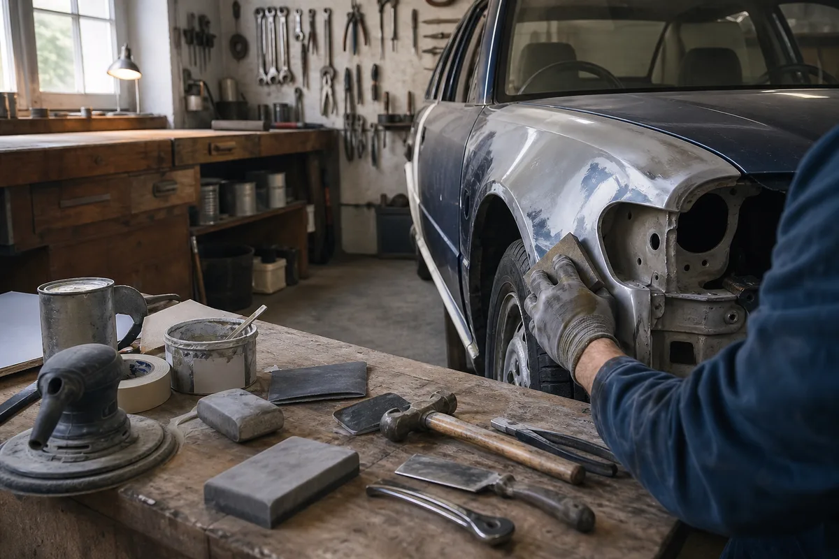 Réparation de carrosserie : prix et étapes d'une remise en état